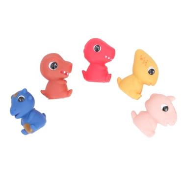 Imagem de Fantoche de Dedo de bebê, Fantoche de Dedo Fofo de Plástico Macio para Educação Infantil (1241 Dinossauro)
