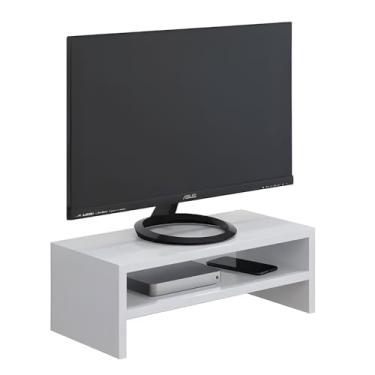 Imagem de Suporte Monitor Computador Mesa Elevado Home Office Organização 50cm - Brovália