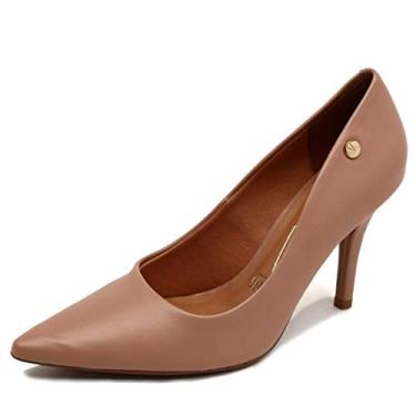 Imagem de Scarpin Vizzano Pelica Fosco Salto Alto Feminino - Nude - 35