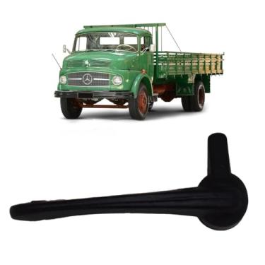 Imagem de Trinco Vidro Quebra Vento Ld MB 1111 1113 Com Pino Trava cor Preto