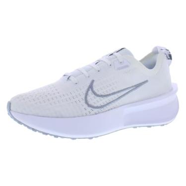 Imagem de NIKE Tênis de corrida feminino Interact Run FD2292-100, Branco/prata metálica/platina pura, 36