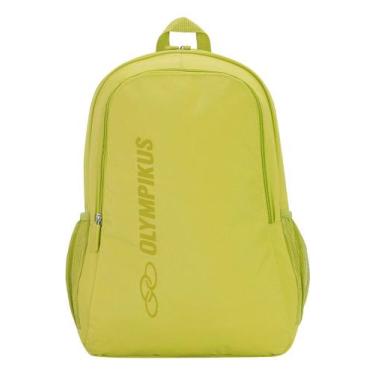Imagem de Mochila Olympikus Essential Escolar Notebook Original, Verde-limão