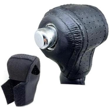 Imagem de Capa Couro Para Manopla Câmbio Automático Sorento 2014 2015 2016 2017 