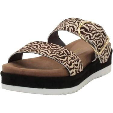 Imagem de VOLATILE Sandália Atlética Feminina Amyjane Plataforma Casual Salto Baixo 2,5-5 cm - Marrom, Marrom multi, 38