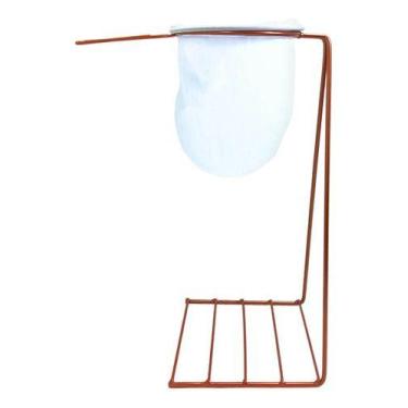 Imagem de Conjunto Coador De Café 32cm Suporte Cobre Base Para Caneca - J&B