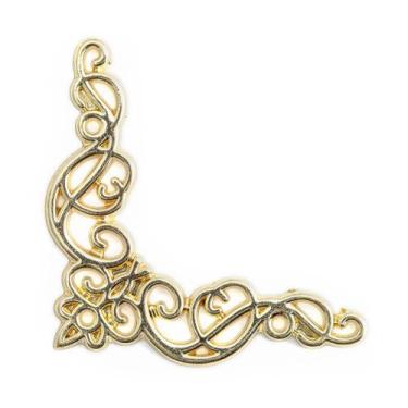 Imagem de Cantoneira Celta Grande 4 Peças Acabamento Decoração Caixas Bandejas E