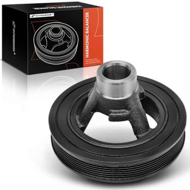 Imagem de A-Premium Polia de cambota balanceadora harmônica do motor compatível com Dodge Ram 2500 3500, 1994-2003, 10Cyl 8.0L, substituição # 53020776AB, 53041013