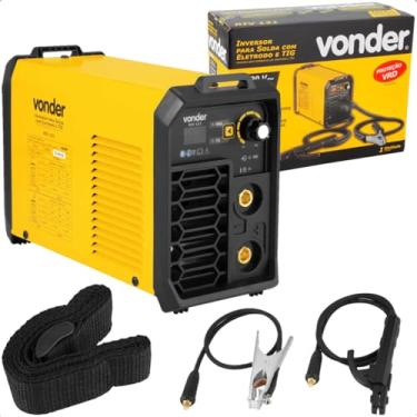 Imagem de Vonder, Inversor Para Solda Com Eletrodo E Tig, 120 A, Riv 121, Com Display Digital, Monofásico - 220 V~.
