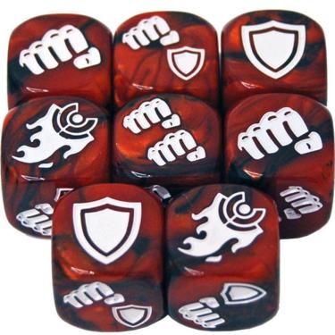 Imagem de Street Fighter Miniatures Game: Red Battle Dice