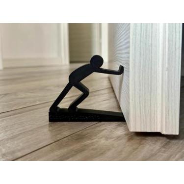 Imagem de Batente de porta Aparador Peso Trava Porta a para porta Coisas Legais 