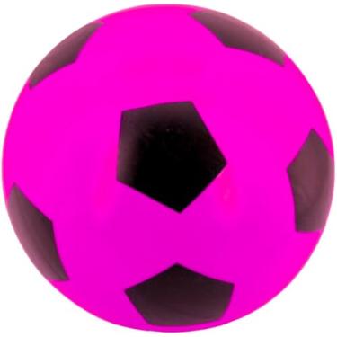 Imagem de Bola De Futebol em Vinil Pingo Dente De Leite 22Cm Infantil (Rosa)