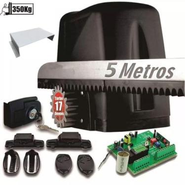 Imagem de Motor Rossi Dz Atto Turbo 5m Crem 3 Control P/ Portão Deslizante 350kg