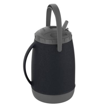 Imagem de Garrafão Térmico estilo Jarra 2,5l para água e tererê Preto Atacama Soprano