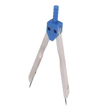 Imagem de Irfora Pinças de Ekg, Ferramenta de Medição de Eletrocardiógrafo Com Aço Inoxidável 0-2.4in Divisor de Redação do Régua para Enfermagem, Feito de Material Premium, Resistente e Portátil (Azul)