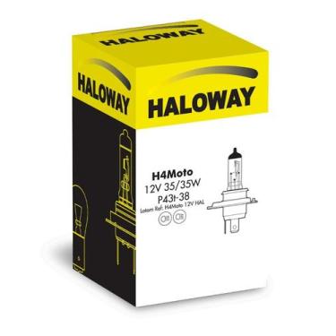 Imagem de Lâmpada Haloway H4 12V Moto