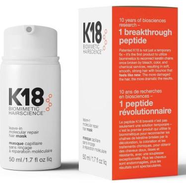 Imagem de Máscara Capilar K18 Leave-in Reconstrução Nutrição- 50ml - Aquis Hairs