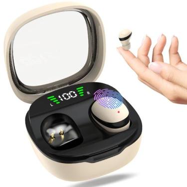 Imagem de Fones de ouvido Bluetooth sem fio para dormir: mini fones de ouvido pa