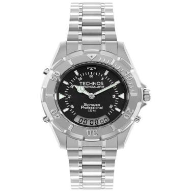 Imagem de Relógio Masculino Digital Technos Skydiver T20557/1P Prata