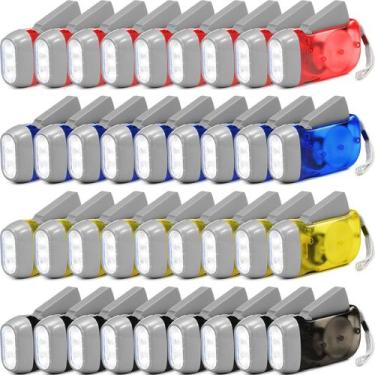 Imagem de Lanterna Treela, 36 peças, manivela, sem bateria, emergência