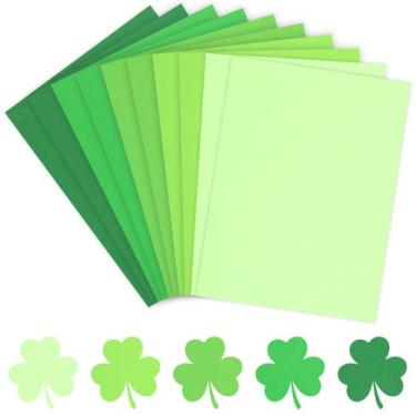 Imagem de Papel cartolina Whaline 50 folhas 21,6 x 27,9 cm verde