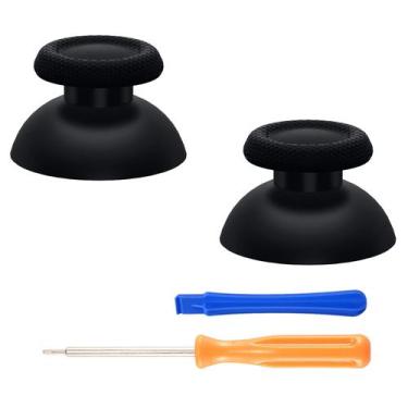 Imagem de Thumbsticks de reposição ExtremeRate Black para controlador PS5