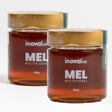 Imagem de DUAS Unidades de Mel Puro 100% Natural 280g | Vidro Gourmet | Mel Multifloral Artesanal | Produção Sustentável | Apoio ao Pequeno Apicultor