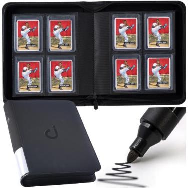 Imagem de Toploader Binder D DACCKIT Model A contém 128 cartões