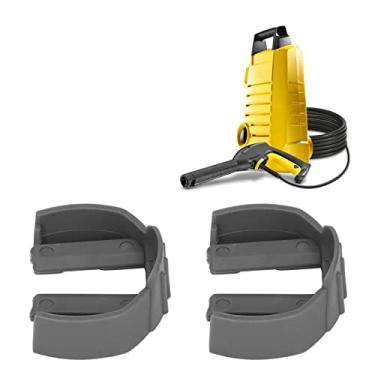 Imagem de 2 peças de braçadeira/suporte de lavadora de pressão, braçadeira/suporte para lavadora de carro, fivela de conector rápido para máquina de lavar carro para K2 K3 K7, plástico leve, substituição
