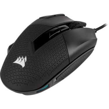Imagem de Mouse Gamer Corsair NightSword, RGB, 8 Botões, 18000DPI, Preto - CH-93