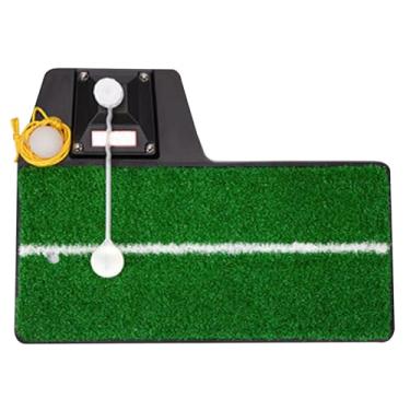 Imagem de Treinador de Swing de Golfe,Assistente De Prática Para Simulador Com Altura Ajustável,Simuladores De Swing De Golfe - Para Homens Profissionais Amadores Jogadores E Familiares