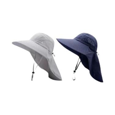 Imagem de Chapéu De Pescador Impermeável De Verão Com Proteção Solar Para Ativid