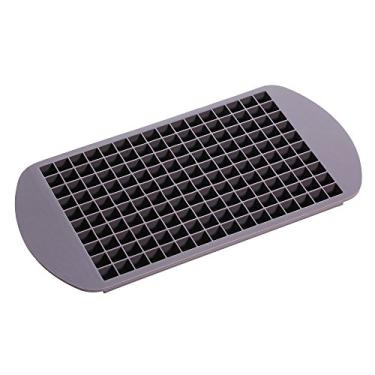 Imagem de Silicone de Grau Alimentar Aprovado 160 Gradeiras Pequenas Máquina Gelo Forminhas Cubos Pequenos Molde Chocolate para Cozinha Festas Bebidas Flexível Congelamento Rápido Resfriamento Lavavajillas Segu