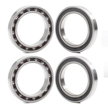 Imagem de XMGKMN Rolamento 6805-RD (4 PCS) 25 * 37 * 6 mm 6805RD Rolamentos de suporte inferior de bicicleta dedicados 6805 RD (HT2 / BB51) MR25376 SC6805N RS