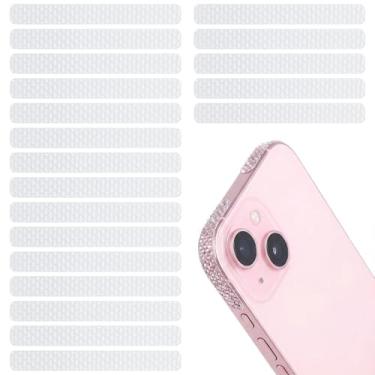 Imagem de Pacote com 20 tiras de fita adesiva para celular - adesivo lateral antiderrapante de borracha adesivos aderentes para celular capa de celular série Commuter Series Capas para smartphone e tablet