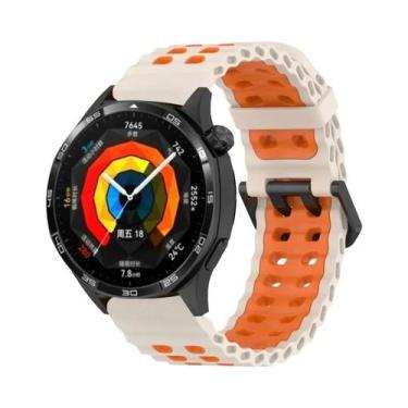 Imagem de Pulseira De Silicone De 22mm Para Huawei GT 6 Pro, GT5, GT4, GT3, Band