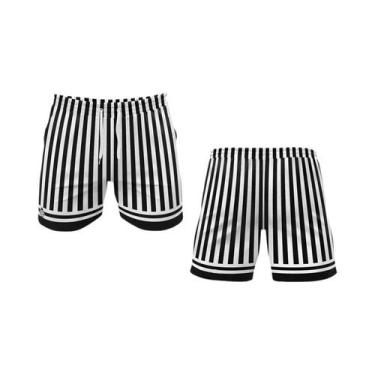Imagem de Shorts De Praia Esportivos Impressos Em 3D De Secagem Rápida Para Verã