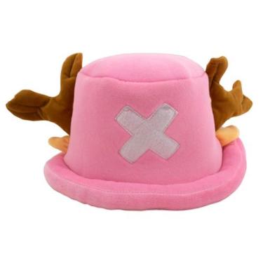 Imagem de Boné de pelúcia Doll Chopper Hat rosa para crianças unissex - yiweisai
