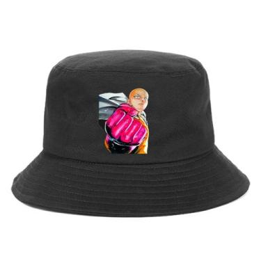 Imagem de Bucket Hat Ones Punchs Mans Saitamas Anime unissex 56-58 cm - yiweisai