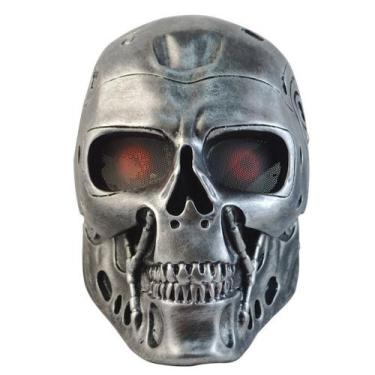 Imagem de Resina de máscara robótica Halloween Cosplay Terminator T800 660g - yi