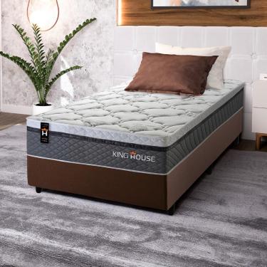 Imagem de Cama Box Molas Ensacadas Benton Solteirão 96x203 King House