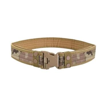 Imagem de Cinto Tático De Camuflagem De 130cm Para Homens E Mulheres Com Fivela 