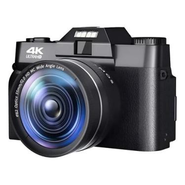 Imagem de Câmera Filmadora Digital Para Youtubers Iniciantes 4k Wifi - BMax