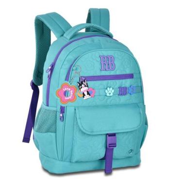 Imagem de Mochila de Costas Rebecca Bonbon Flower Power RB26235 Grande Juvenil S