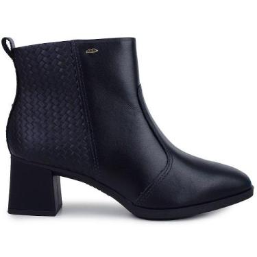Imagem de Bota Feminina Dakota Cano Baixo Balmy Preta - D0372, 36, Preto
