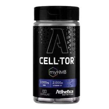 Imagem de Celltor 100 Cápsulas Hmb Hidroximetilbutirato  Vitamina D3 -  Atlhetic