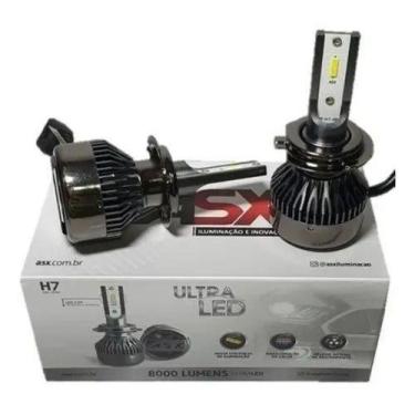 Imagem de KIT Ultra LED Canbus 8000lm - 6000K - 70W - H4 - ASX