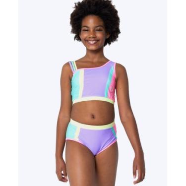 Imagem de Biquíni Colorful Juvenil Feminino Puket 110500740, Lavanda, 14
