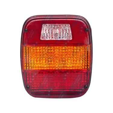 Imagem de Lanterna led bivolt traseira  - vw/ford -  22 leds/ sem  vigia/ lado d