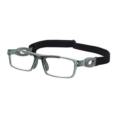 Imagem de YIJU Óculos profissionais de, óculos de proteção anticolisão e nevoeiro Óculos de segurança para tênis, cinza