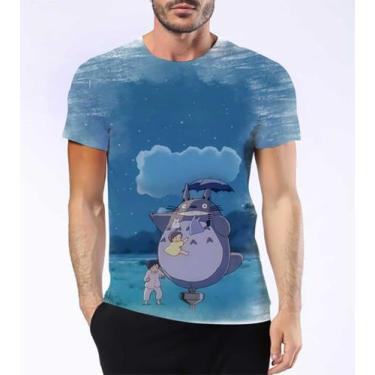 Imagem de Camiseta Camisa Meu Amigo Totoro Irmãs Satsuki Studio Hd 10 - Estilo K